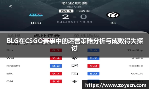 BLG在CSGO赛事中的运营策略分析与成败得失探讨